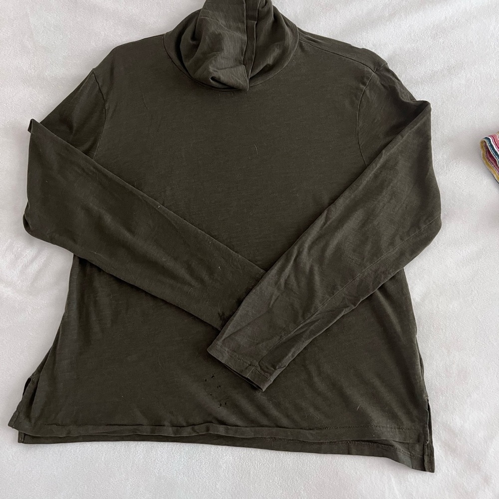 Madewell Cowl-neck Shirt